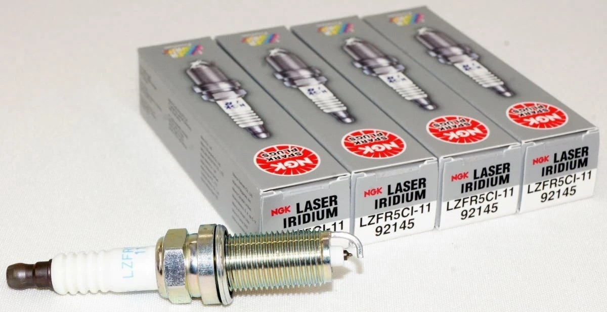 4x NGK 6994 IZFR6K11 Laser Iridium Spark Plugs For Acura Honda Accord Civic CRV