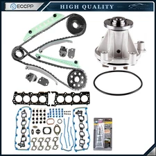 For 1999 Ford Mustang 4.6 Water Pump Head Gasket Set Timing Chain Kit HS9792PT-1