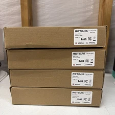 Retevis RT86S Long Range GMRS Two Way Radio LCD Display 2600mAh NOAA (4-Pack)