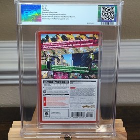 Pokemon Legends: Z-A PSA 9.8 A++ Nintendo Switch 2 126796A Graded Game