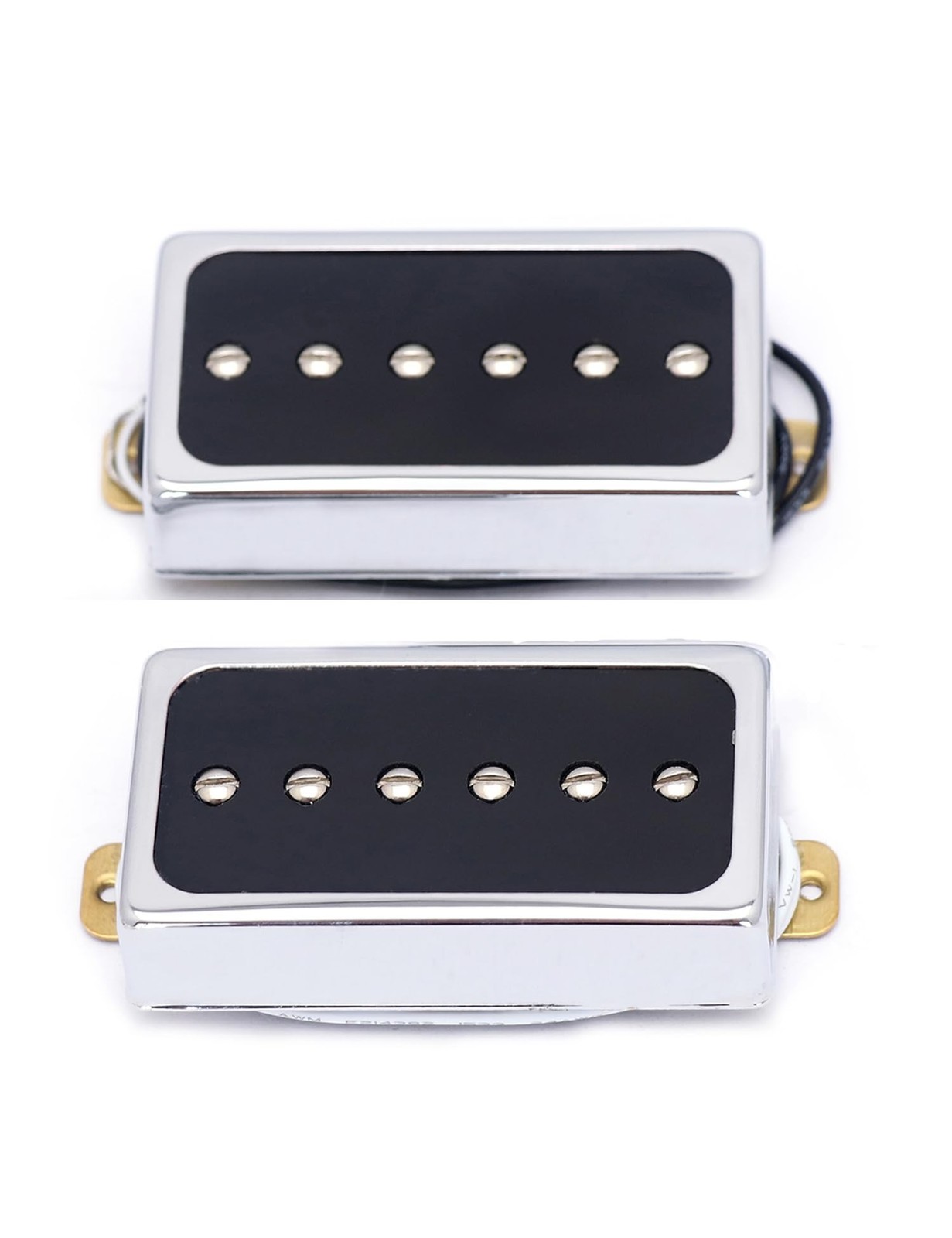 Metallor Humbucker Style Pickups Bridge and Neck Set for Les Paul P90 Style E...