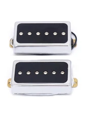 Metallor Humbucker Style Pickups Bridge and Neck Set for Les Paul P90 Style E...