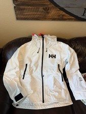 NWOT Helly Hansen SOGN Shell Jacket- White Sk...