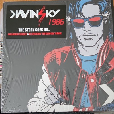 Kavinsky 1986 EP Remix 12'' Vinyl Record Record Makers Electronic 2007