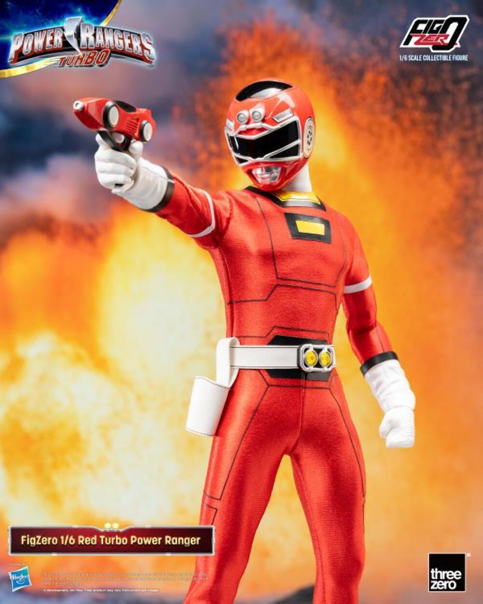 Turbo Ranger - Bandai France - Red Turboattacker (Turbo d'attaque