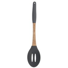 Silikon-K&uuml;chenl&ouml;ffel mit Holzgriff BRUNBESTE BB-2969