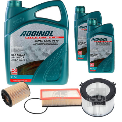 FEBI Inspektionspaket 7L ADDINOL SUPER LIGHT 0540 für VW Transporter IV Bus