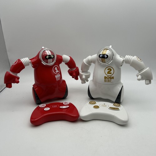 FAO Schwarz Robo Rage RC Robot Boxer Set Bish vs Bosh Very Fun