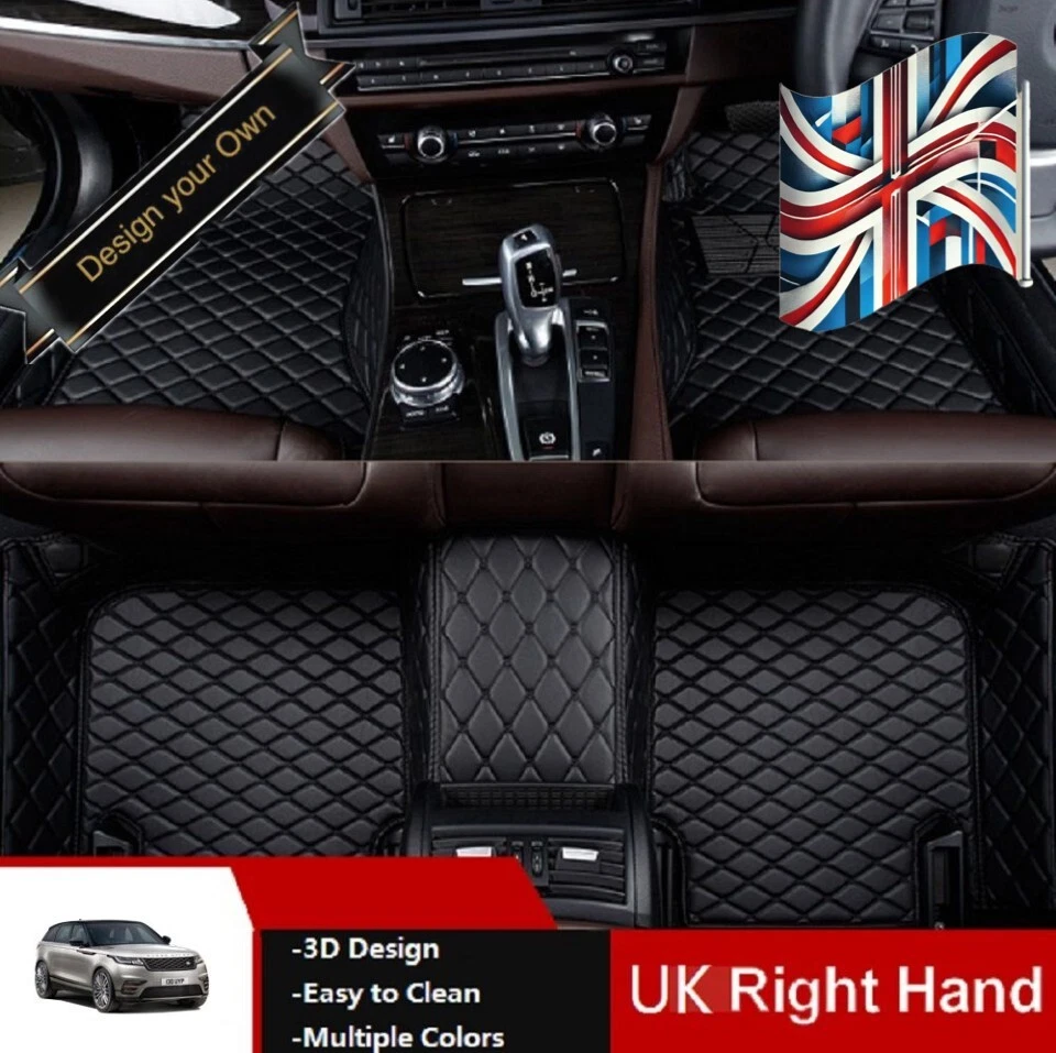 Custom for Land Rover Range Rover Sport Evoque Discovery Luxury Car Mat Sets