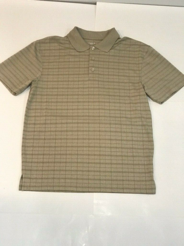 Short Sleeve Tan Polo Shirt Mens 