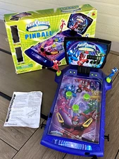 Vintage Power Rangers Time Force Pinball Game w/ Original Box & Instructions
