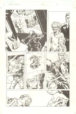 TOMB RAIDER #42, PAGE 15 - ORIGINAL COMIC ART BY WILSON TORTOSA