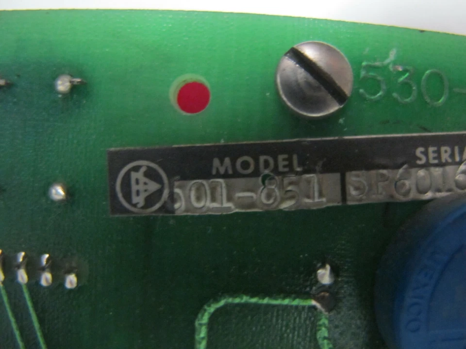 ECS 601-851 PCB Circuit Board Control 530-397 PLC Module 601851 530397 PC  - Image 2 of 4