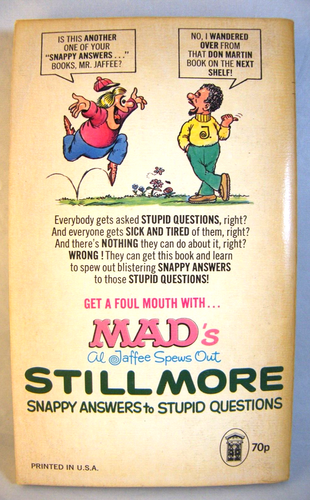 Still More Snappy Answers To Stupid Questions - 1976 1st Warner Print - VG - Imagen 2 de 3