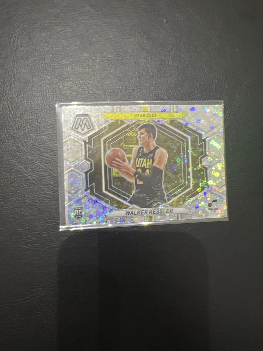 2022-23 Mosaic #212 Walker Kessler Fast Break Silver Prizm RC Rookie Jazz NM-MT