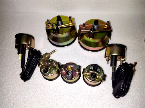 Smiths Temp FOil Temp F Oil Fuel Volt Gauge Speedo 0-180 mph Tacho 0-80 100mm RC - Picture 2 of 4