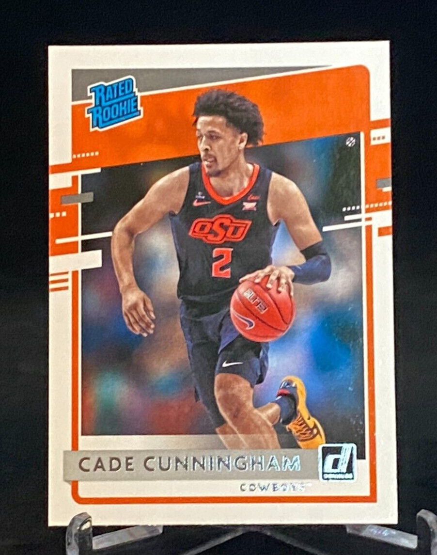 2021-22 Chronicles Draft Picks Donruss #26 Rookie Cade Cunningham OSU Cowboys