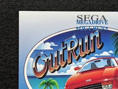 OUTRUN MEGA DRIVE SEGA FREAKS No.98 Japanese Game TCG | eBay