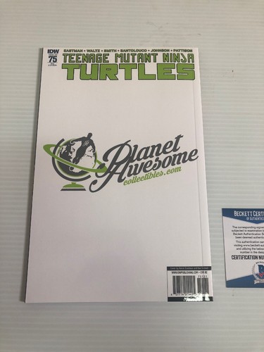 Kevin Eastman Signed Autographed Sketch Comic Cover Ninja Turtles BECKETT COA 5 - Picture 3 of 3