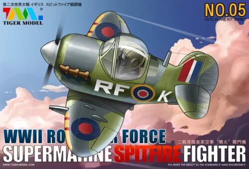 Tiger Model 105 WWII Royal Air Force Spitfire Fighter (Q Edition) - Afbeelding 1 van 2