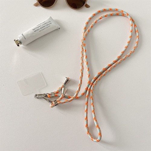 Cross Body Style Cute Sport Lanyards Polyester Phone Case Rope - Photo 7 sur 13