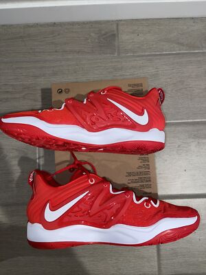 Nike KD 15 TB University Red White DO9826-600 Men display picture 1