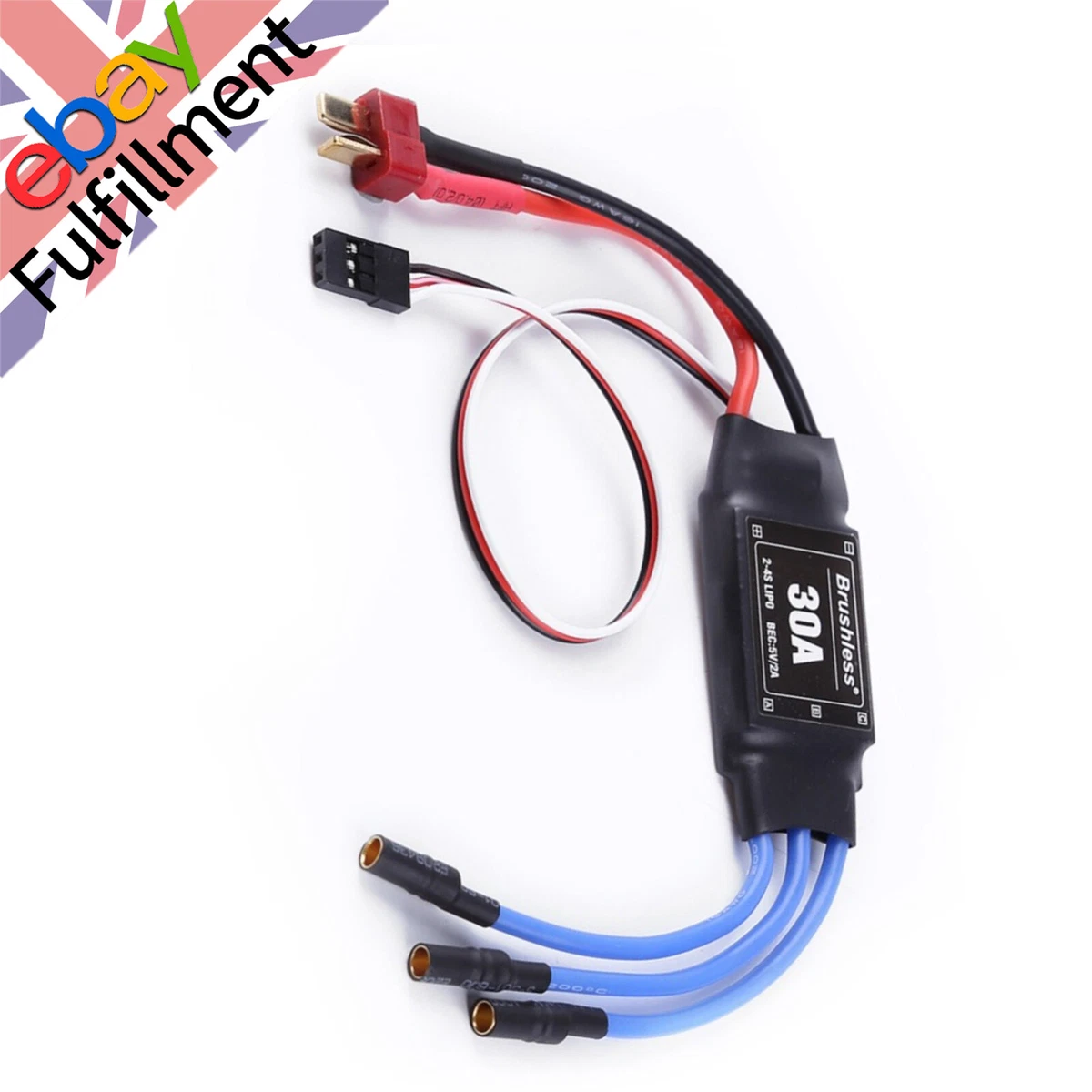 OMG RAPIDO 20A Brushless ESC 2S LiPo Per 1/18 1/24 RC MINI ESC - Foto 9
