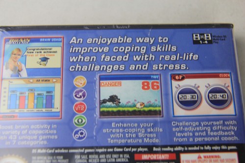 Brain Challenge (Nintendo DS, 2008) New & Sealed! - Picture 9 of 10