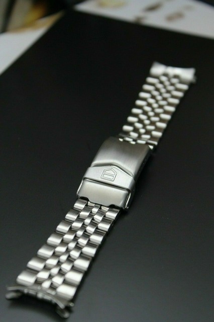 Tag Heuer 19mm 610/410 Stainless Steel Band Bracelet Men Jubilee | eBay