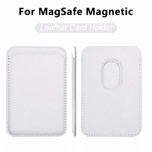 Portefeuille Porte Carte Magnétique en Cuir pour Téléphones avec Etui MagSafe ou MagSafe - Photo 9 sur 24