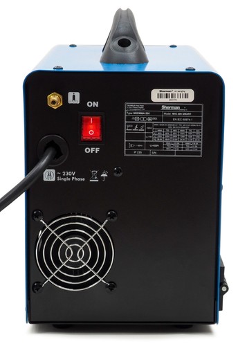 Soldador inversor Sherman™ MIG/MAG 200Amp TIG LCD sinergia 3 en 1 sin gas/gas - Imagen 6 de 7