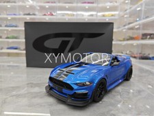 GT Spirit 1:18 Ford Mustang Shelby Super Snake 2022 Diecast Model Car Resin Blue