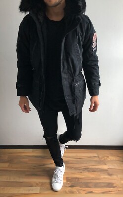 New Khujo winter jacket parka BIRD size S M L XL XXL black blue gray  249 Tigha