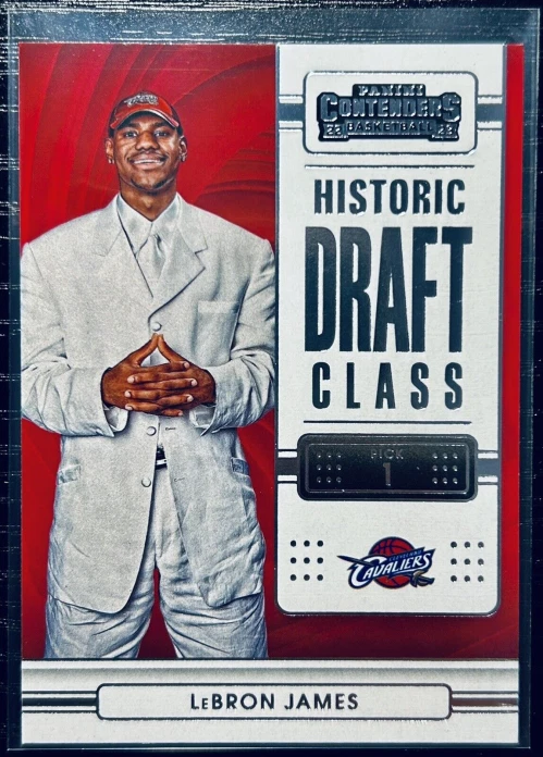 Lebron james 23 best sale draft