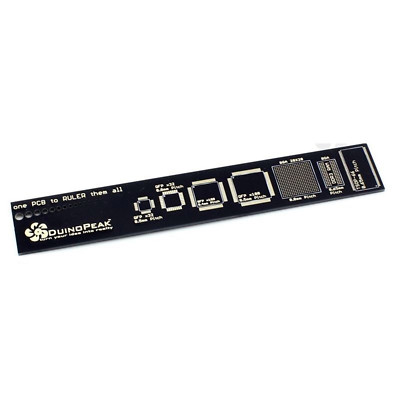 NEW Duinopeak PCB Ruler v2 - 6'' for Electronic Engineers/Geeks/Makers/Arduino