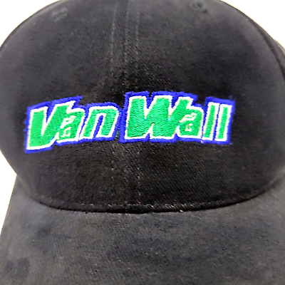 Van Wall John Deere Equipment Dealer Hat Cap Black Strapback Greene Ia B302D Van Wall John Deere Equipment Dealer Hat Cap Black Strapback Greene Ia B302D