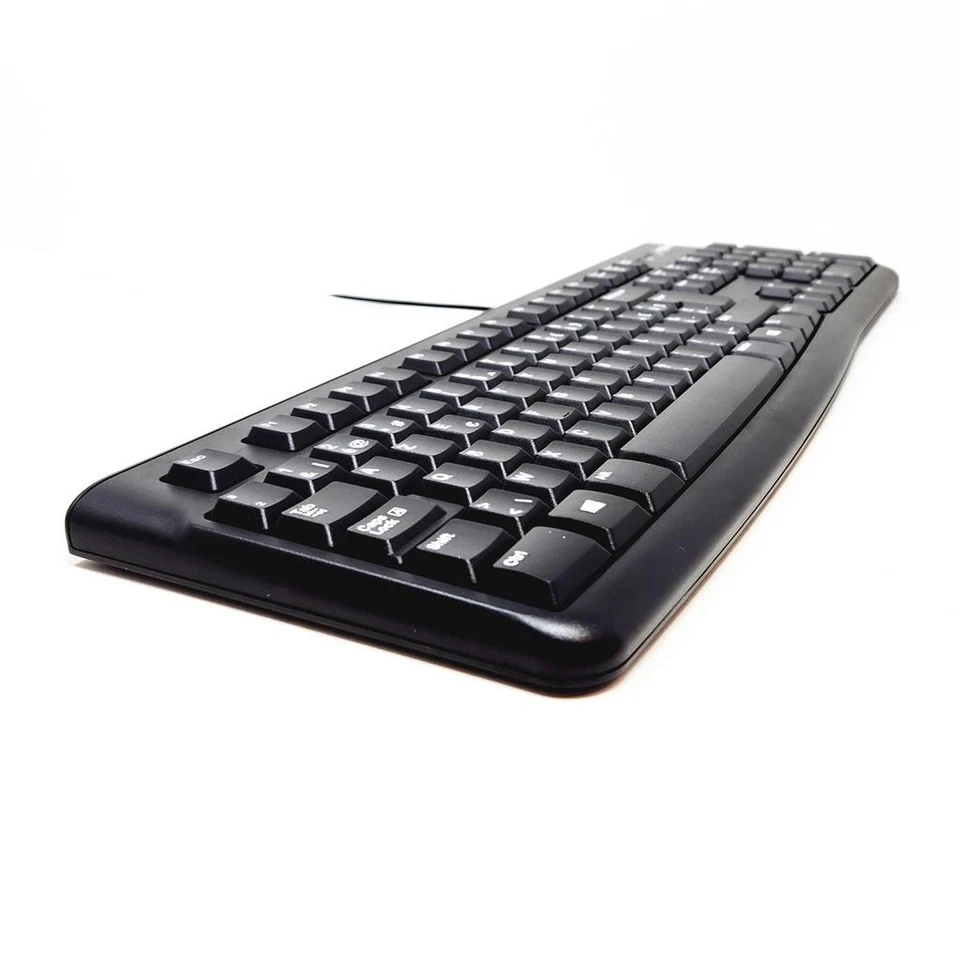 Logitech K120 Wired USB Keyboard French/Belgian AZERTY Black 920-002525 - Image 4 of 4