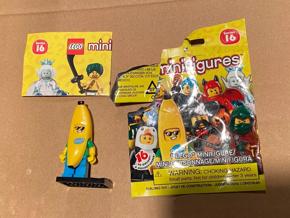 LEGO® Banana Guy Plush Minifigure Small