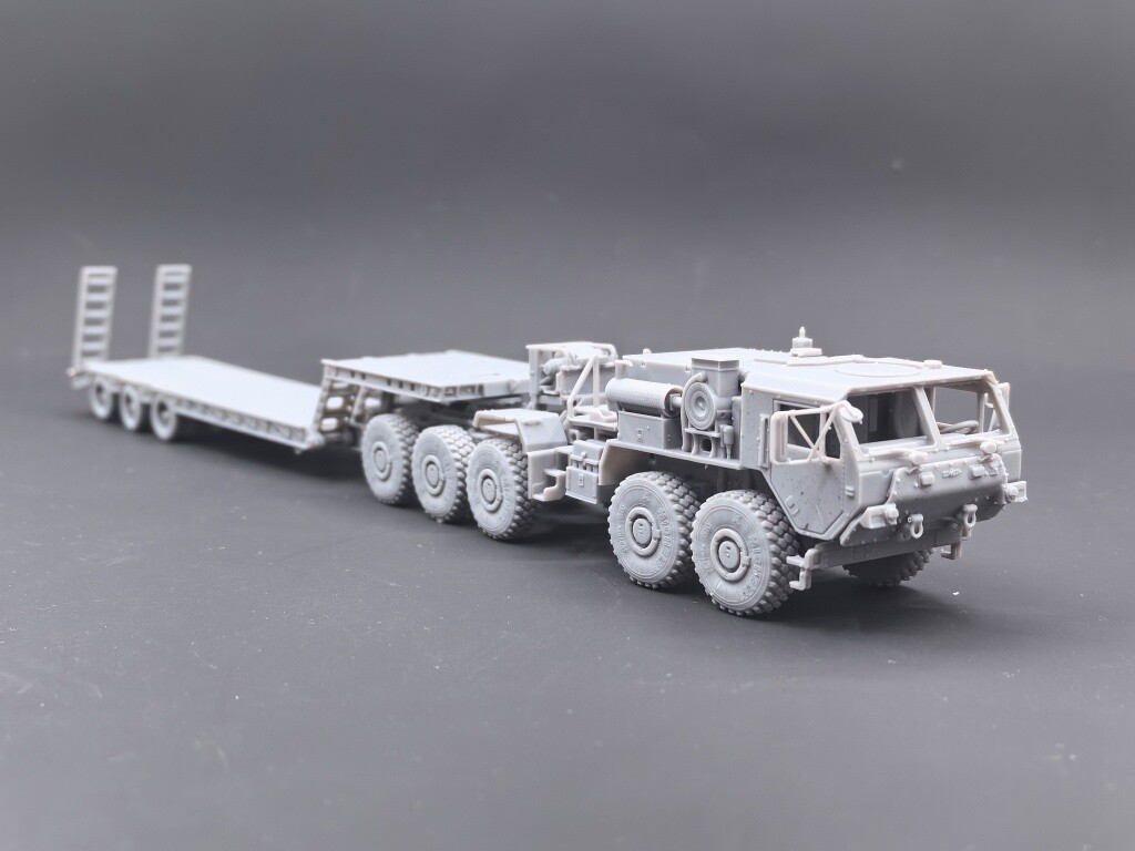 Remorque Américaine LVSR 1/144 Imprimée 3D - Produit Fini, Neuf, Fait Main