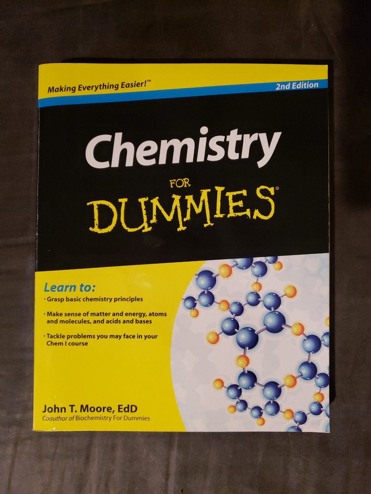 Chemistry For Dummies, 2nd Edition by Moore, EdD John T. 9781118007303