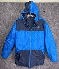 The North Face Perrito Reversible Puffer Jacket Boy's XL 18-20 Blue/Blk 2020