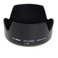 Lens Shade Hood for Nikon 1 V1 J1 NIKKOR VR 10-30mm Replace HBN103II HB-N103 II