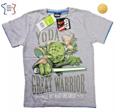 KINDER T-SHIRT, STAR WARS, YODA, LIZENZIERT / VA1
