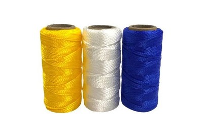 TrendLine Bindfaden-Set 50m 3-er Pack Packschnur Verpackungsfaden Polypropylen