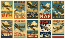 Metal Signs – Reproductions of World War 2 RAF Recruitment Posters