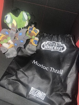World of Warcraft Murloc Thrall Plüsch Kuscheltier Kein Code! NUR PLUSH Top NEU