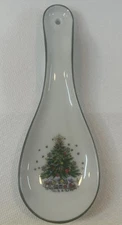 Christmas Eve Spoon Rest 12" Kitchen Stove Dining Table Decorated Tree Spirit