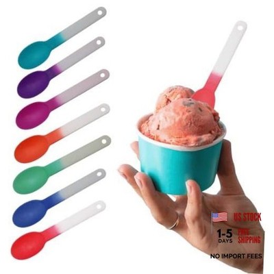 Deluxe Mood Spoon - Changes color with ice cold liquids - Top Shelf - Reusable