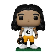 NFL Legends Troy Polamalu (Steelers) Funko Pop! #334 | PopShield Protector