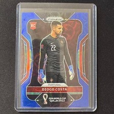 🔌IU 2022 PANINI PRIZM FIFA WORLD CUP QATAR BLUE CHOICE /135 RC DIOGO COSTA